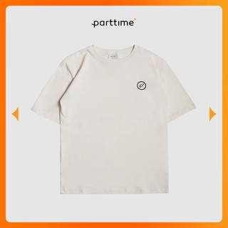 Áo Thun Nam Dáng Rộng Cổ Tròn Tay Ngắn 100% Chất Cotton Hai Chiều Cao Cấp Giữ Form Thoáng Mát - PARTTIME® PACE TEE