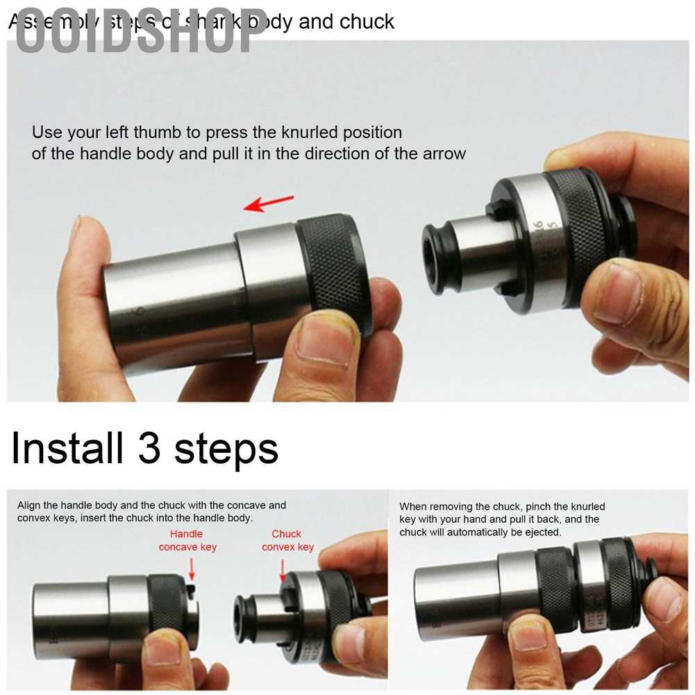 Đầu Kẹp Mũi Khoan Gt24-Jis-M27
