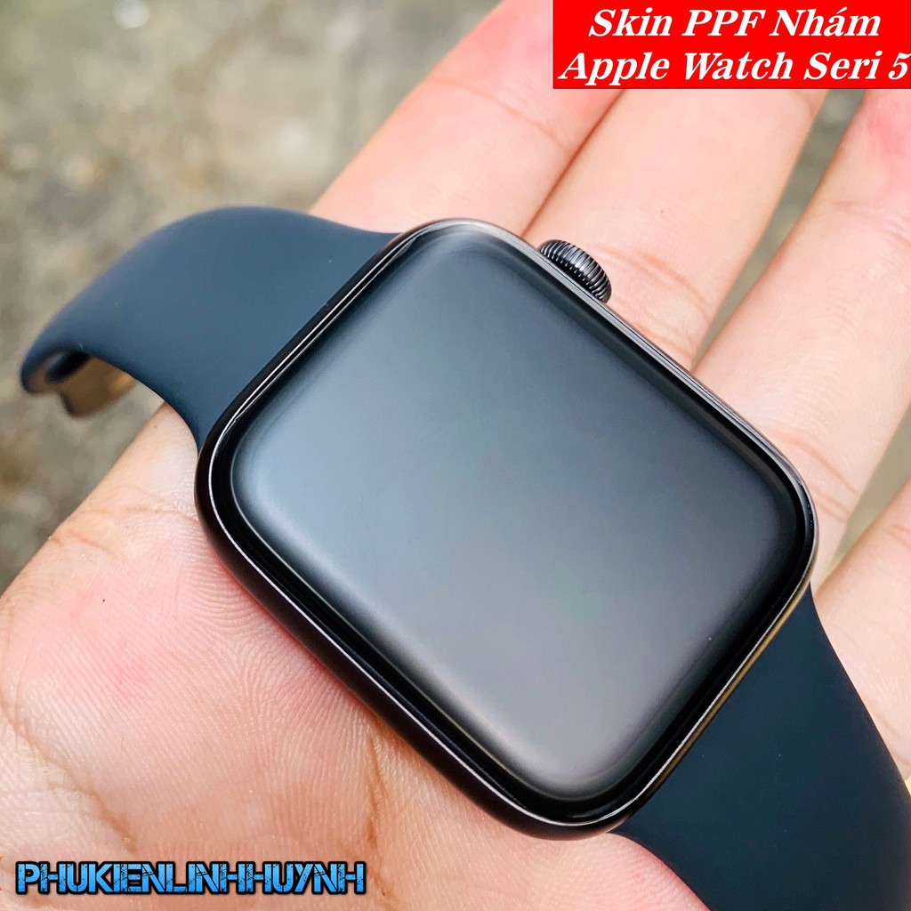 Apple Watch | Miếng dán bảo vệ PPF tăng độ bóng, chống trầy xước (Tặng 1 miếng dự phòng và bộ dán).