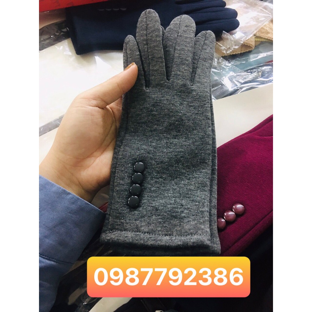 GĂNG TAY NỈ CHO NỮ