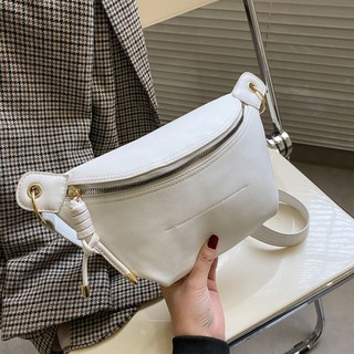 Túi Đeo Chéo Nữ Bao Tử Chất Da Đẹp Dây Đeo Bản To Size 24