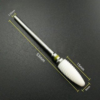 Đầu mài sứ , mài mịn móng tay nail