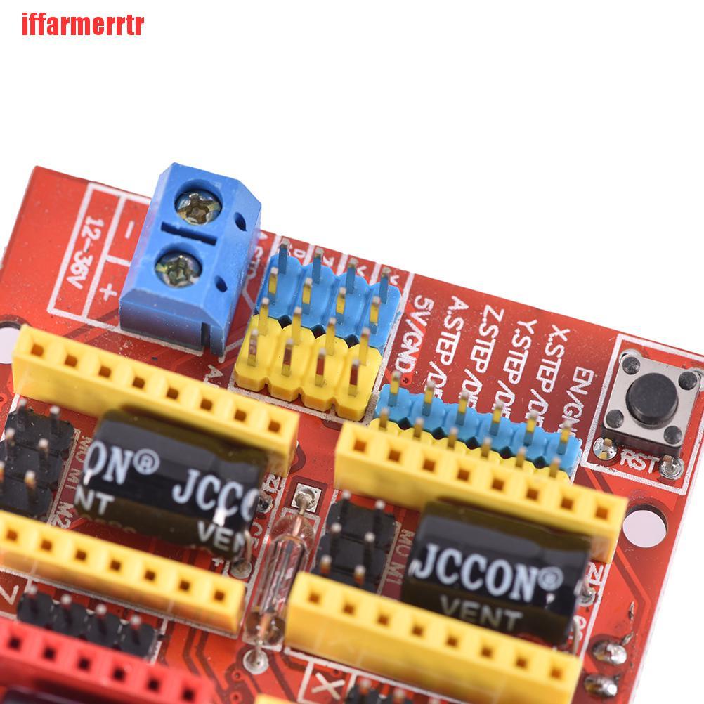 {iffarmerrtr}New V 3.0 Engraver CNC Shield+Board+A4988 Stepper Motor Drivers For UNO R3 Arduino KGD