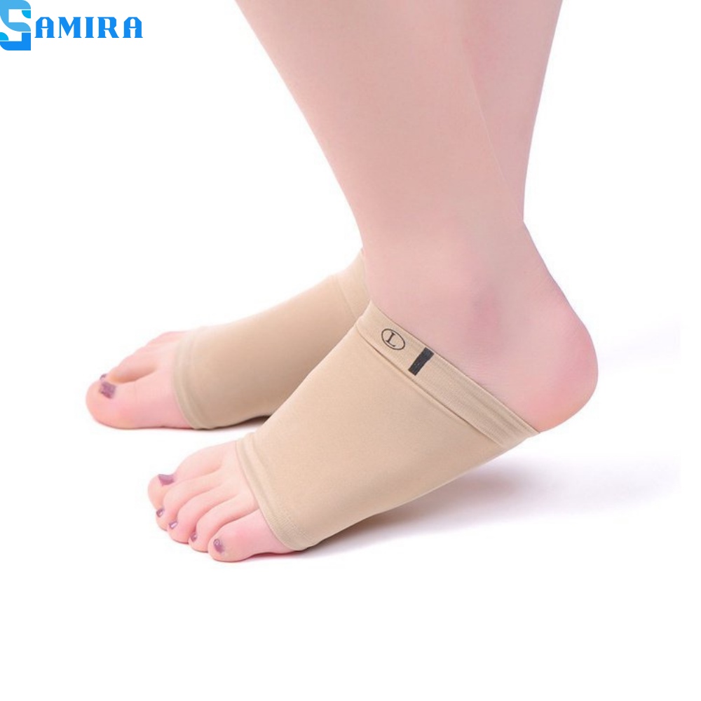 Tất vớ chỉnh hình tạo vòm bàn chân bẹt bàn chân phẳng lót giảm đau bàn chân vải cotton an toàn hiệu quả SA16