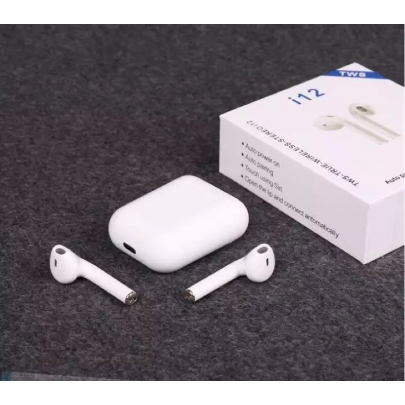 Tai nghe Bluetooth i12 TWS 5.0 không dây | BigBuy360 - bigbuy360.vn