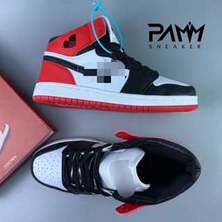 [FREESHIP] Giày Jd1 Cao Cổ Đỏ Đen