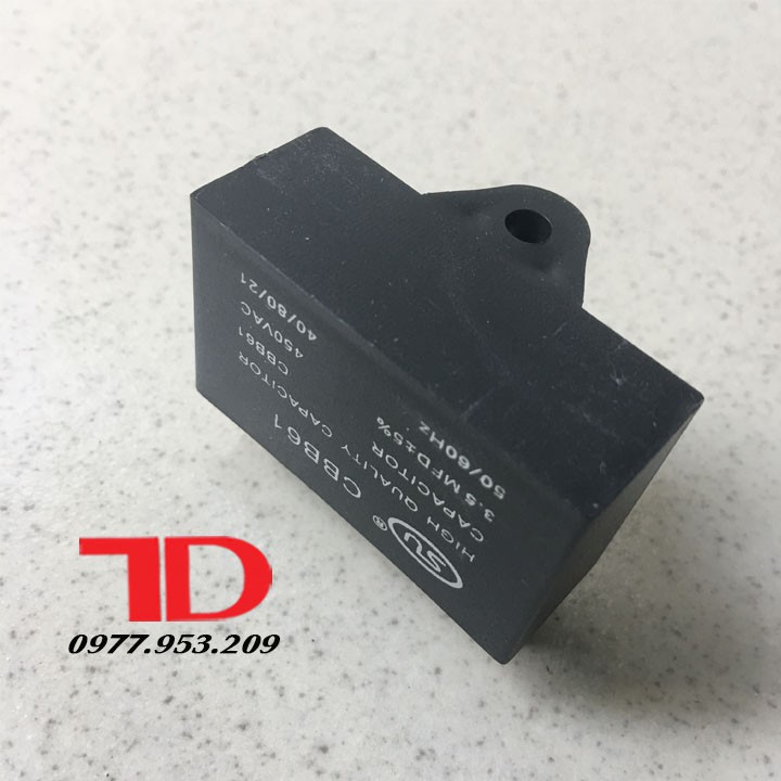 Tụ Quạt 3.5uF, Tụ điện dùng cho quạt máy điều hòa
