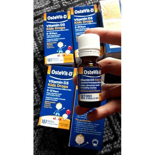 [HÀNG CHUẨN ÚC] VITAMIN D3 OSTEVIT-D 15ML