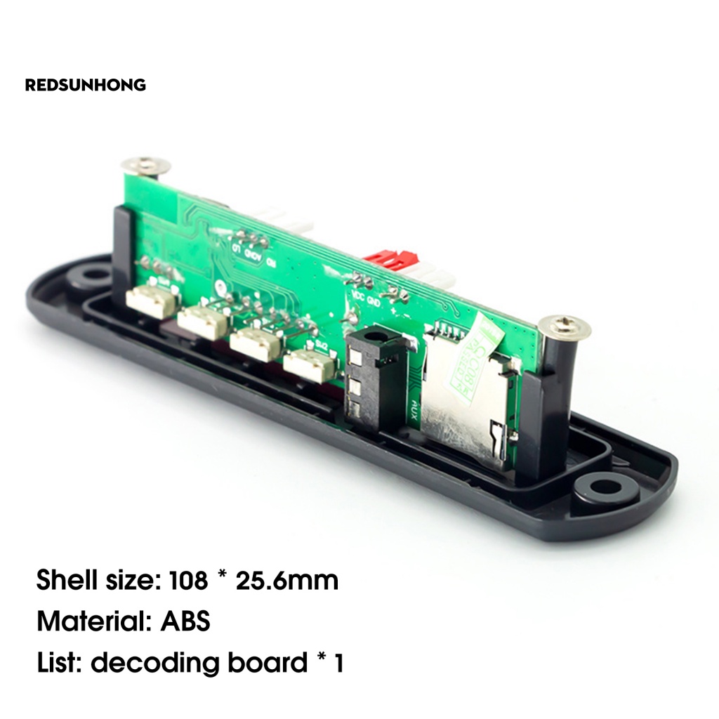 Bảng Mạch Giải Mã MP3 Bluetooth Tiếng Ồn Thấp Kết Nối Bluetooth FM Radio Dành Cho Xe Hơi