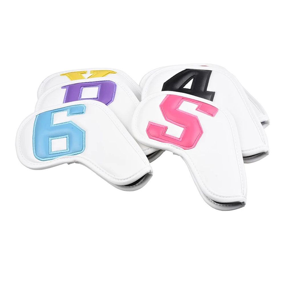 Bộ 10 vỏ bọc đầu gậy đánh golf GIOVANNI 6 màu gradient bằng da PU chất lượng cao