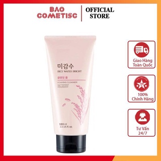 Sữa rửa mặt gạo thefaceshop rice water bright 100ml