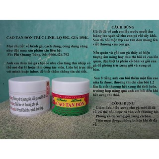 Cao tan đòn Trúc Linh