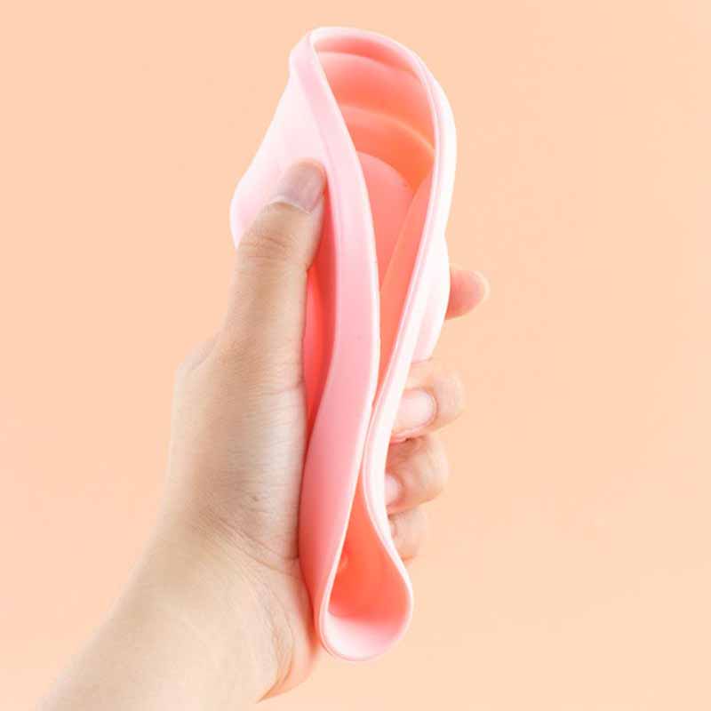 Miếng Silicone Vệ Sinh Cọ Trang Điểm Gấp Gọn Tiện Lợi YKT