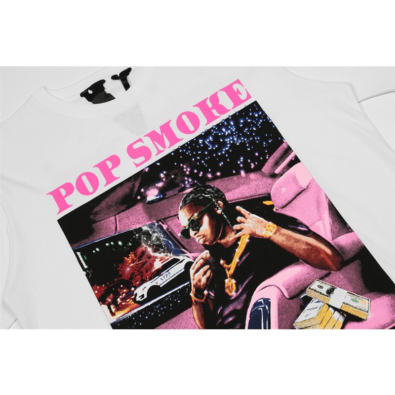 Áo Thun Cotton Tay Ngắn Dáng Rộng In Chữ Vl &amp; e Plus Size Phong Cách Thể Thao Thời Trang Đường Phố Cho Nam Và Nữ