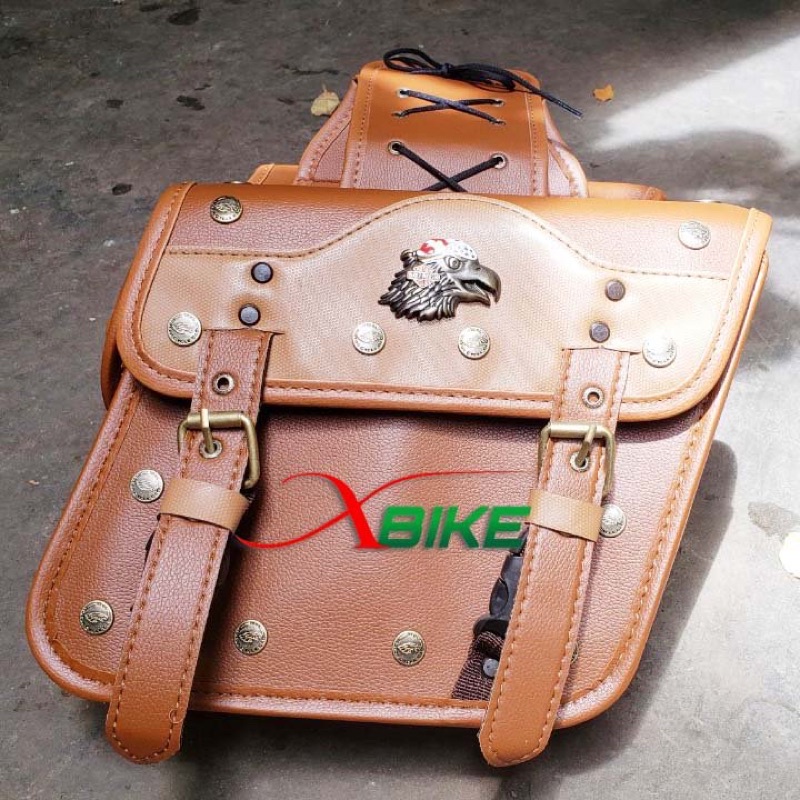 TÚI TREO HÔNG MÔ TÔ KIỂU CHIM ƯNG NÂU