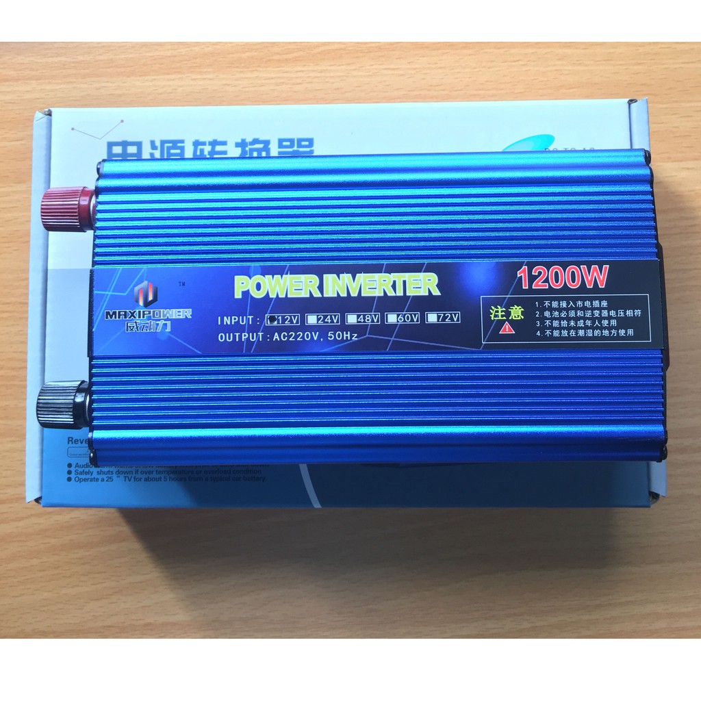 Bộ Kích Điện 12V - 220V - Chuẩn Sin