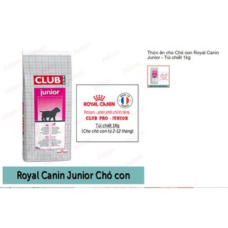 Petizen - thức ăn cho chó con royal canin junior - túi chiết 1kg