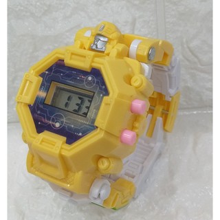 Đồ chơi đồng hồ pin biến hình robot