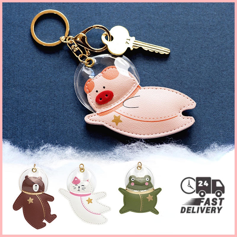 Móc Khóa Hình Phi Hành Gia Hoạt Hình Dễ Thương