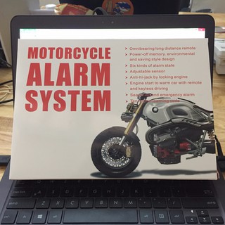 BỘ KHÓA CHỐNG TRỘM XE MÁY KÊU TO Siêu tiện lợi Báo động chống trộm cực nhạy