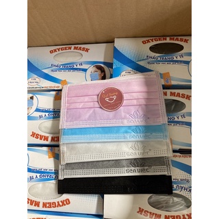 Khẩu Trang Y Tế SEN VIỆT 4 Lớp [Hộp 50 cái]