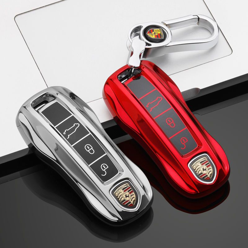 Phù Hợp Vỏ Bảo Vệ Chìa Khóa Xe Hơi Porsche Cayenne Macan Panamera 718