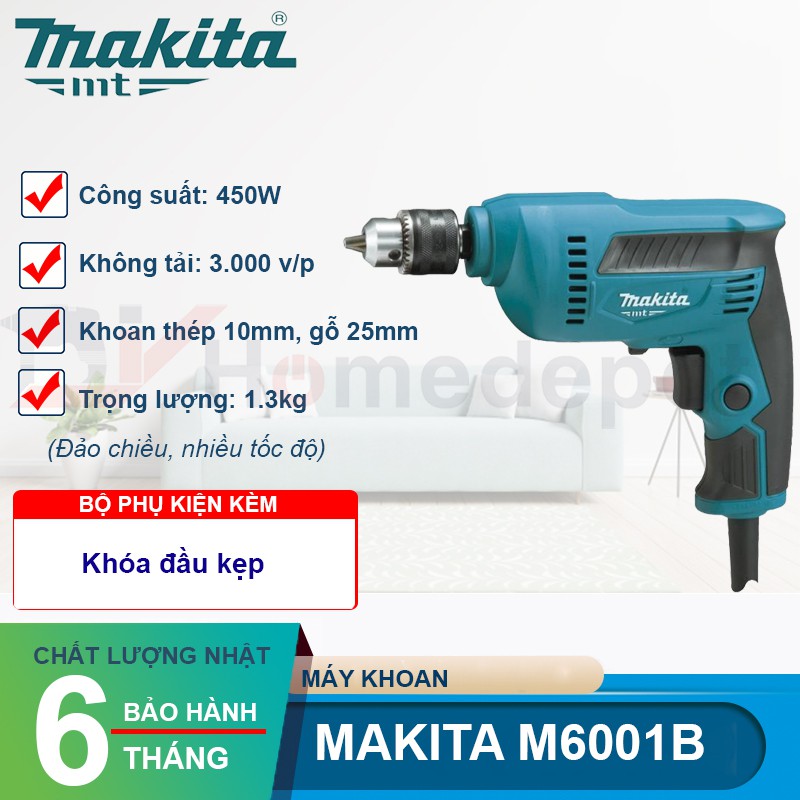 Máy khoan Makita M6001B