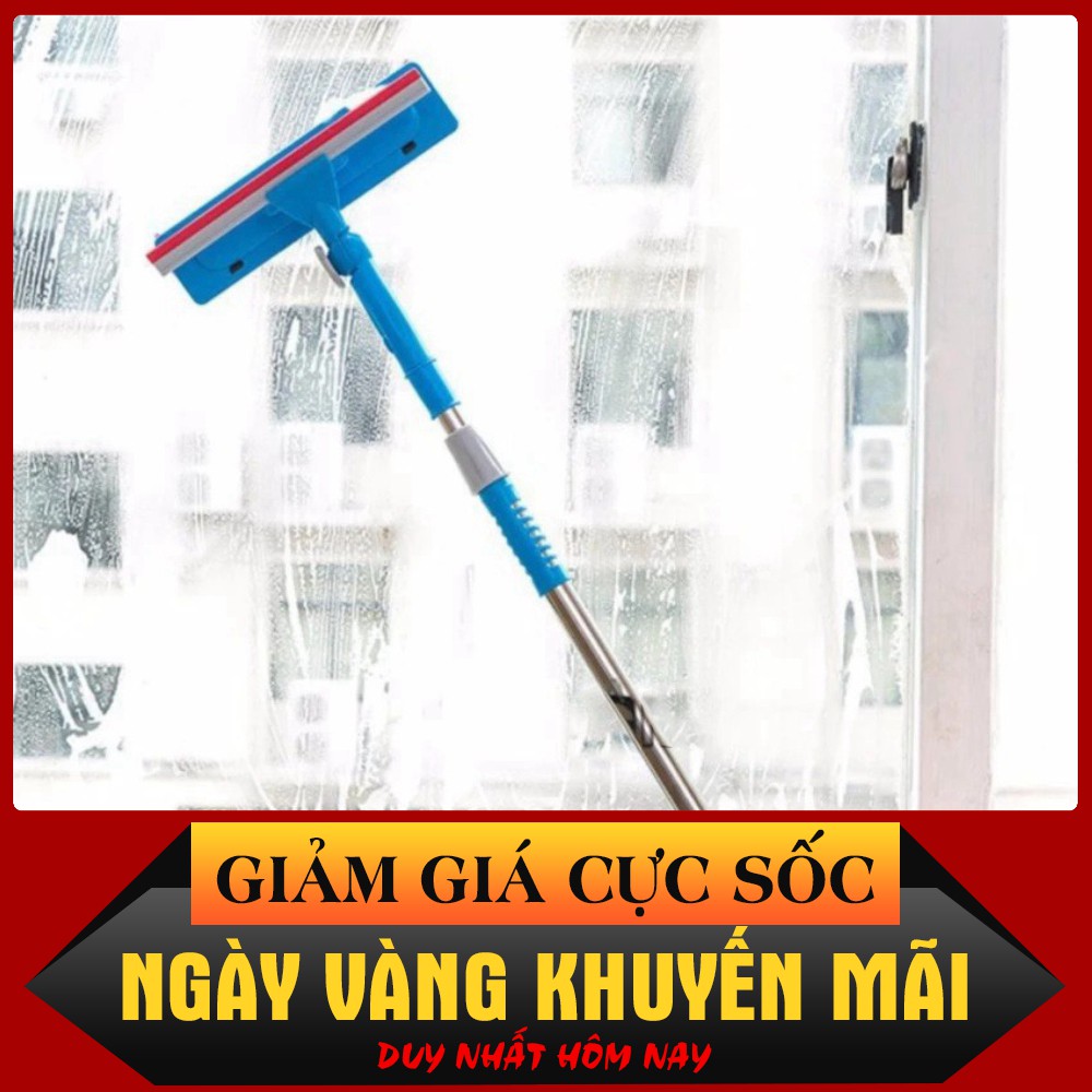 (Mua Ngay)  Cây Lau Kính Cán Dài Tiện Dụng  - 3004 (Rẻ Bất Ngờ)