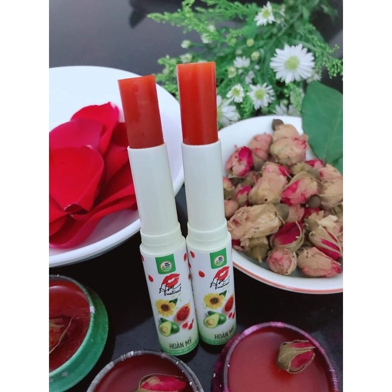 Son dưỡng gấc hoa hồng