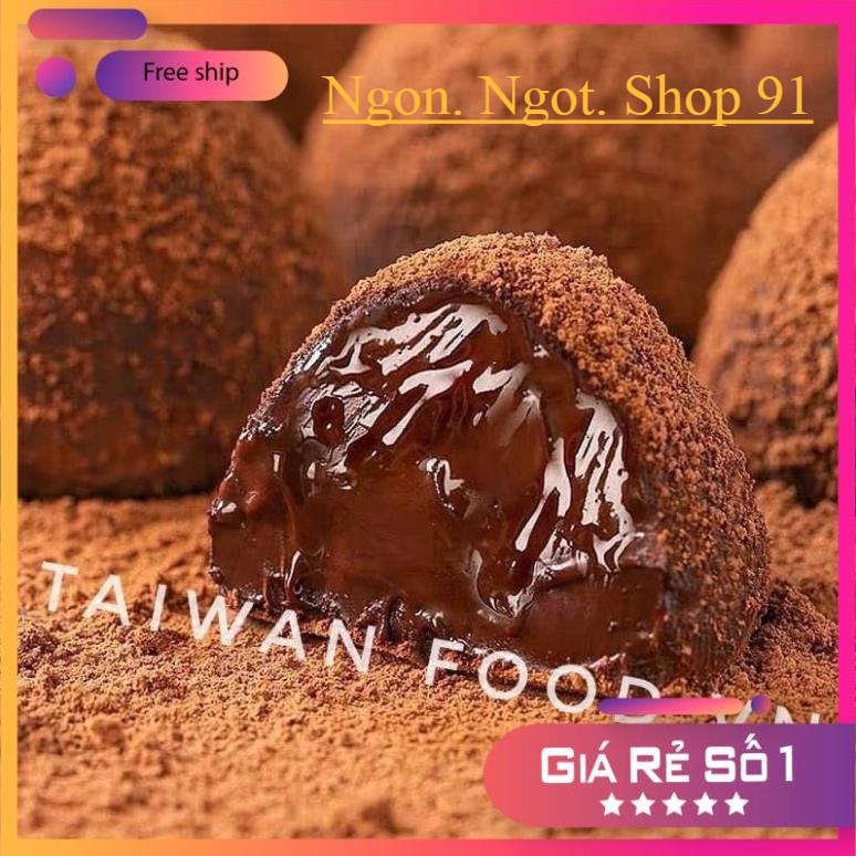 HOT [Sẵn] SOCOLA Nama 408g - Socola tươi, nama chocolate xô 80 viên!