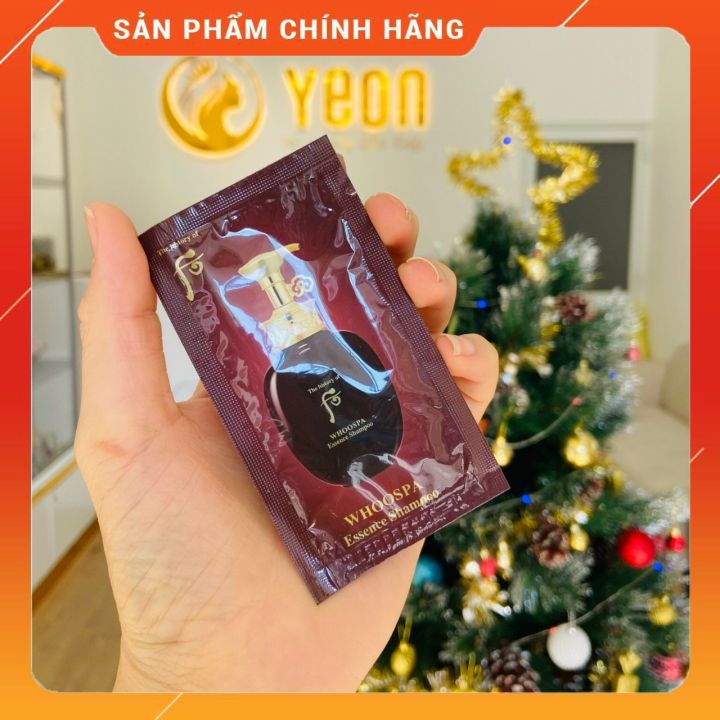💖SALE SỐC💖 Combo 10 gói dầu gội whoo.Whoo Spa Shampoo 8ml