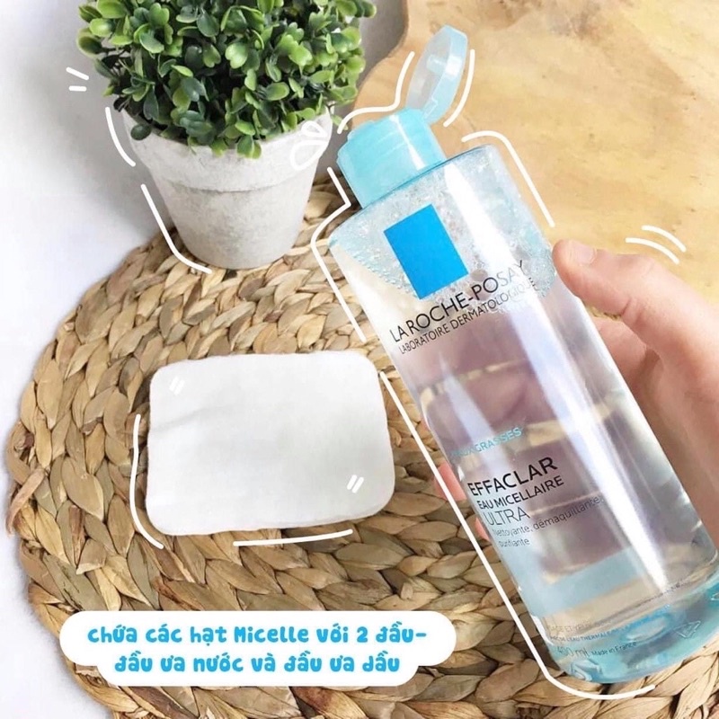 Nước Tẩy Trang La Roche-Posay  Dành Cho Da Nhạy Cảm Micellar Water Ultra Sensitive Skin 400ml