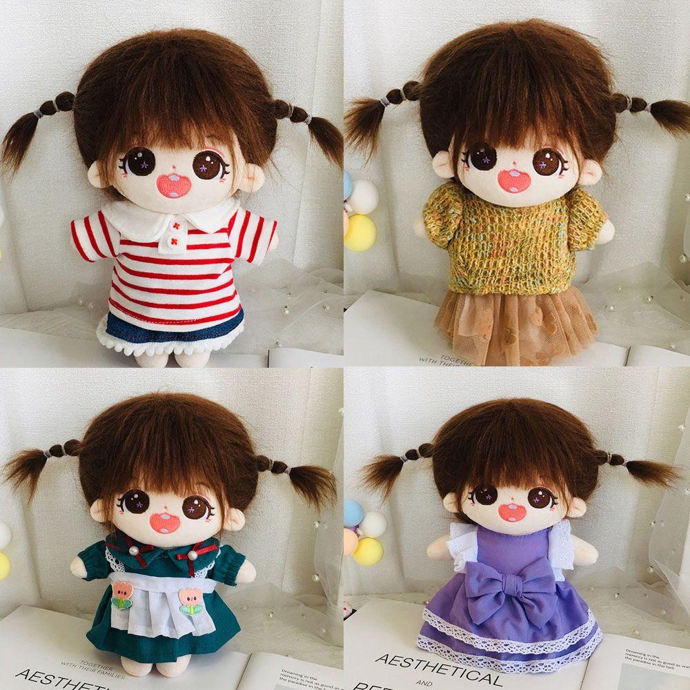 Bộ Quần Áo Cotton Dành Cho Búp Bê 20cm