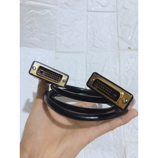 Dây Cáp DVI 1.5m Tròn Đen
