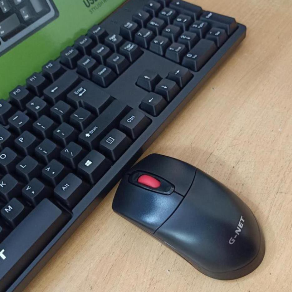 Bộ phím chuột dây văn phòng Gnet K101 giá rẻ