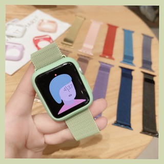 Dây đeo từ tính thay thế cho Phụ kiện đồng hồ thông minh Apple Iwatch 38/40/42 / 44mm Vỏ cho Apple Watch Series 6 5 4 se 3 2 1