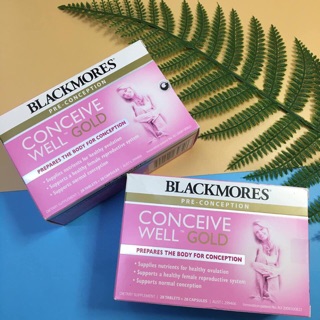 Viên uống Tăng khả năng thụ thai Blackmore Conceive Well Gold - 56 viên