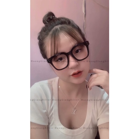 Dây chuyền LV bạc s925