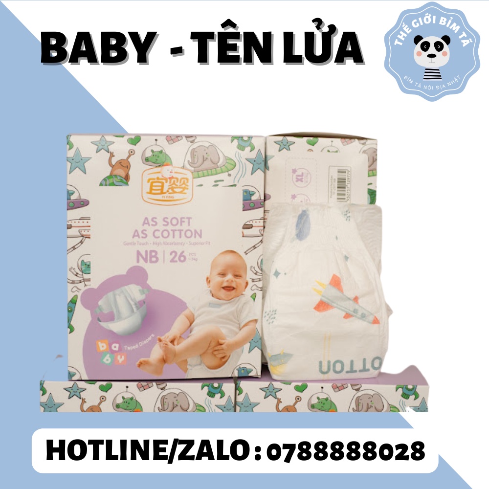 Bỉm/Tã Dán Quần Nội Địa Trung Đủ Size NB26/S72/M60/L52/XL44/XXL40/XXXL36