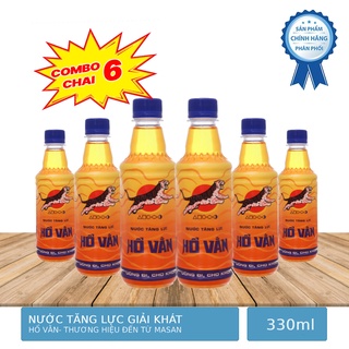 Lốc 6 chai nước tăng lực hổ vằn 330ml