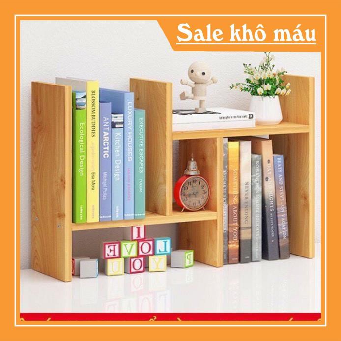 [freeShip-Khô Máu] [GIÁ HỦY DIỆT] KỆ SÁCH GỖ MINI ĐỂ BÀN CHẤT LƯỢNG CAO - Family Mart