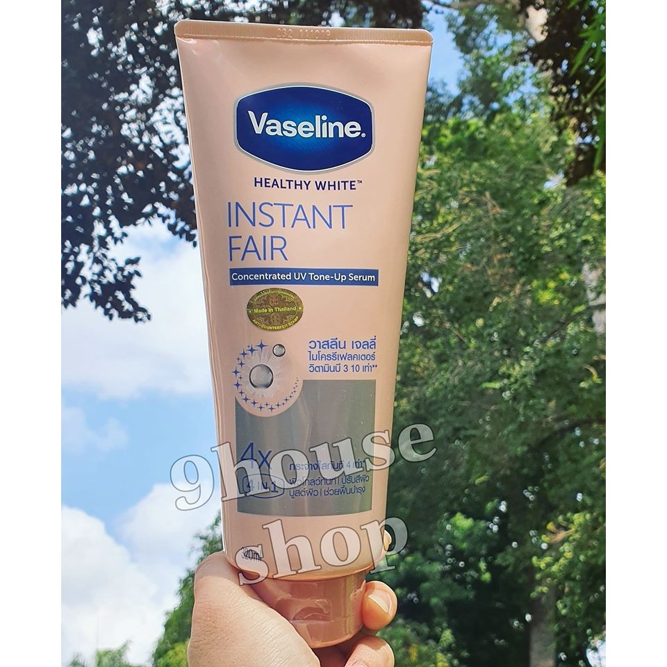 01 TUÝP Dưỡng Thể Vaseline Instant Fair 4X Thái Lan