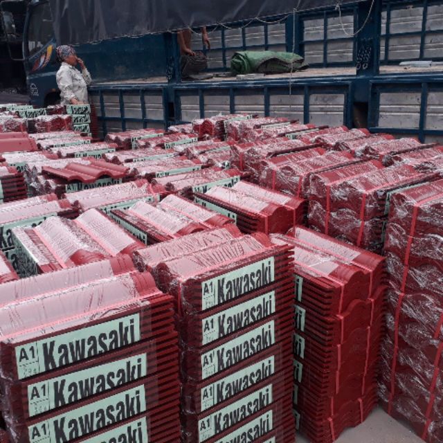 Ngói lợp kawasaki với dây chuyền sản xuất hiện đại nhất việt nam.