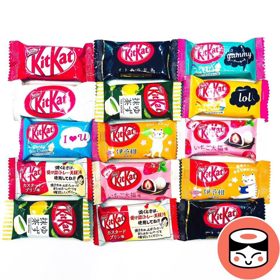 TỔNG HỢP 18 LOẠI KITKAT SIÊU NGON - NHẬT BẢN