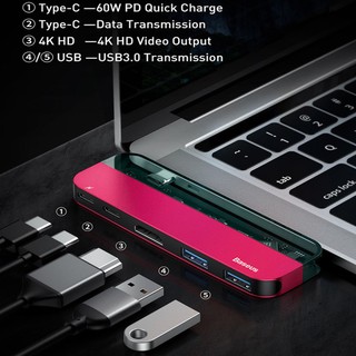 BỘ HUB CHUYỂN ĐỔI 5 TRONG 1 BASEUS CAHUB-TD03