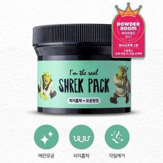 [BẢN NHẬP KHẨU]  Mặt nạ đất sét bạc hà Shrek Pack
