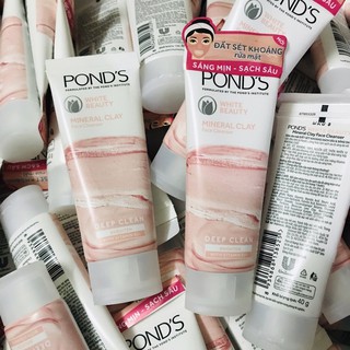 Sữa rửa mặt Pond's đất set 40gam