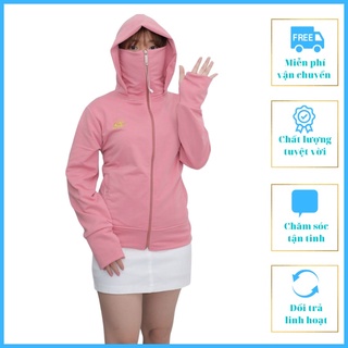 SALE Áo Chống Nắng Nữ Dáng Dài Liền Thân 2 L ớp Áo Chống Nắng 12