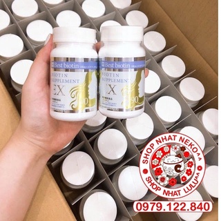 LULU_ Viên uống hỗ trợ mọc tóc Best Biotin Ex Nhật bản 90 viên_shopnhatlulu _Chuẩn Nhật