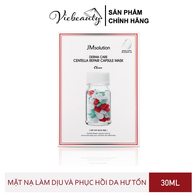 Mặt Nạ Dưỡng Da lẻ Jm Solution Mix (Aqua capsule, Repair capsule, Pearl, Flower, Aurora, Golden rice) - Khongcoson